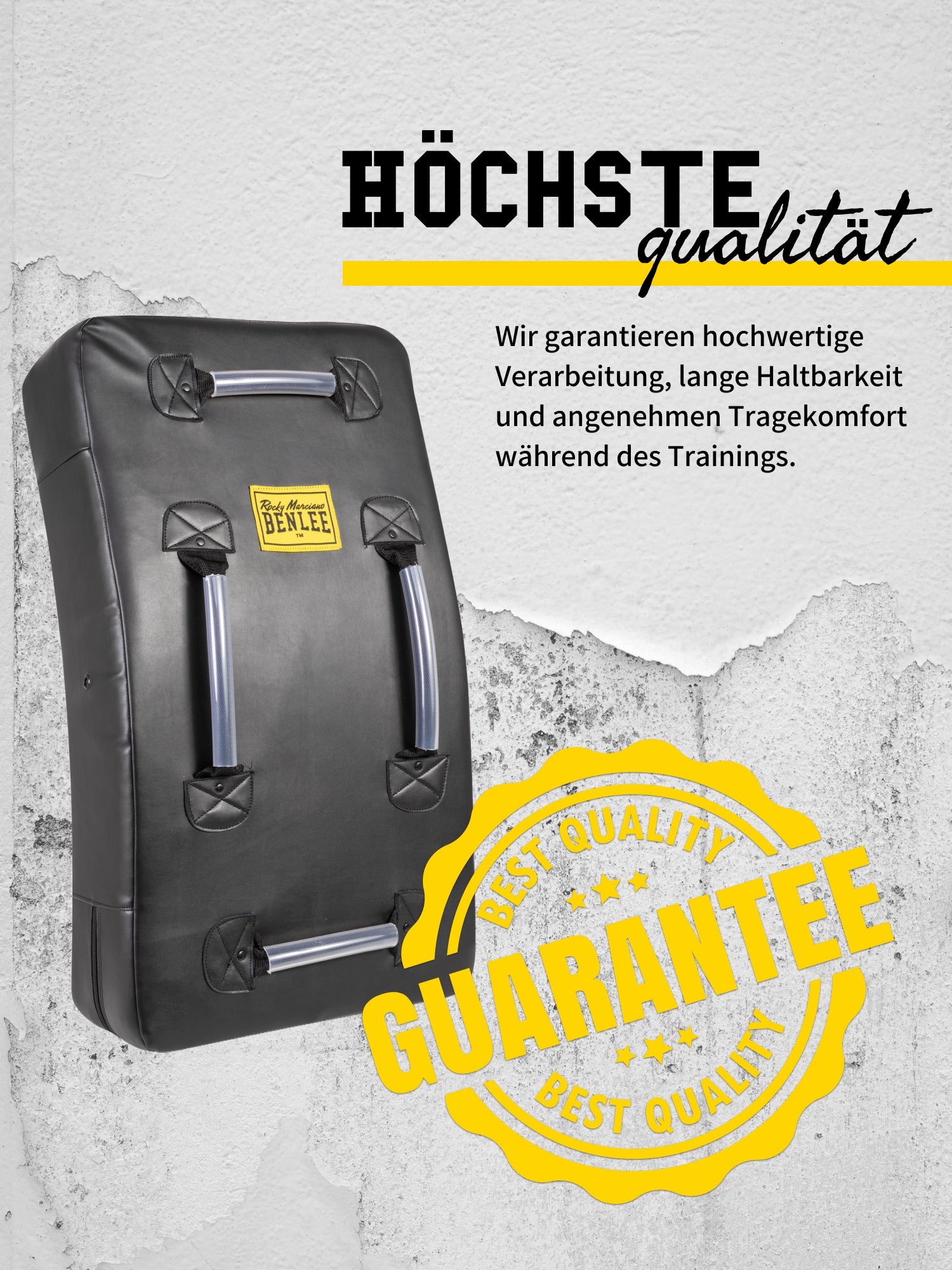 BENLEE Profi-Schlagpolster TREMBLE mit 3-lagiger Schaumstoffpolsterung und strapazierfähigem Vinylbezug.