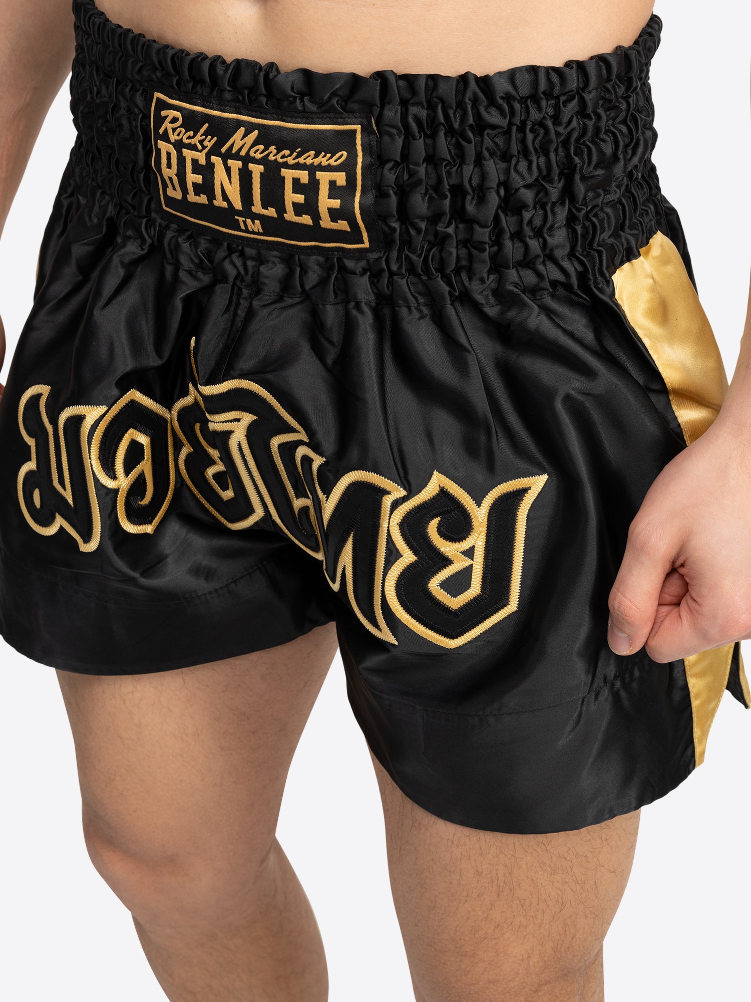 BENLEE 199215 Goldy Thaibox-Hose Schwarz