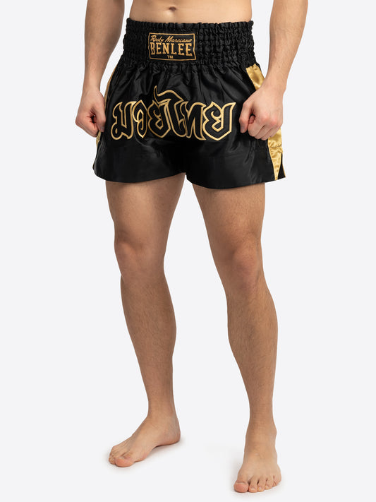 BENLEE 199215 Goldy Thaibox-Hose Schwarz