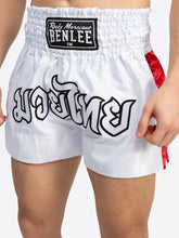 Laden Sie das Bild in den Galerie-Viewer, BENLEE 199215 Goldy Thaibox-Hose Weiss
