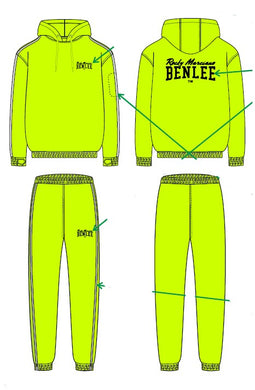 BENLEE 199329 Caldon Heavy Saunaanzug Neon Gelb