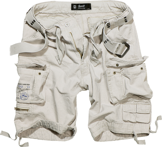 BRANDIT Savage Vintage Shorts Old White
