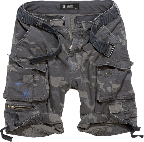 BRANDIT Savage Vintage Shorts dark camo