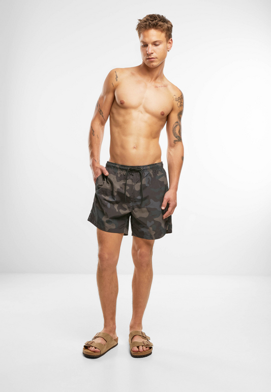 BRANDIT Swimshort Basic Dark Camo