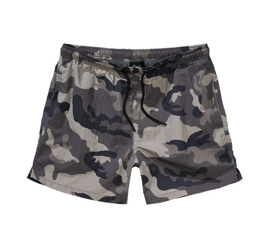 BRANDIT Swimshort Basic Graum Camo