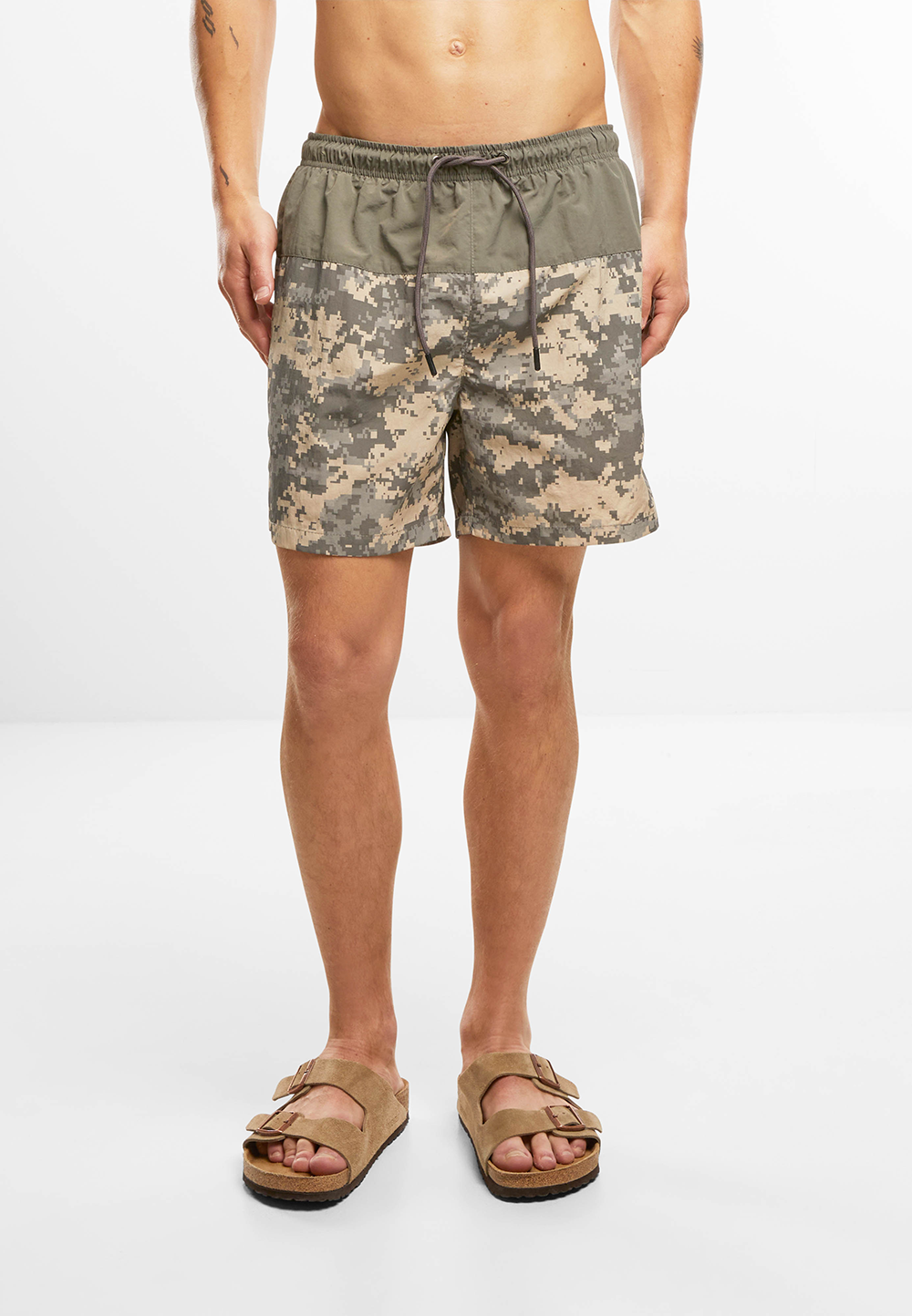 BRANDIT Swimshort Basic Olive At Digital