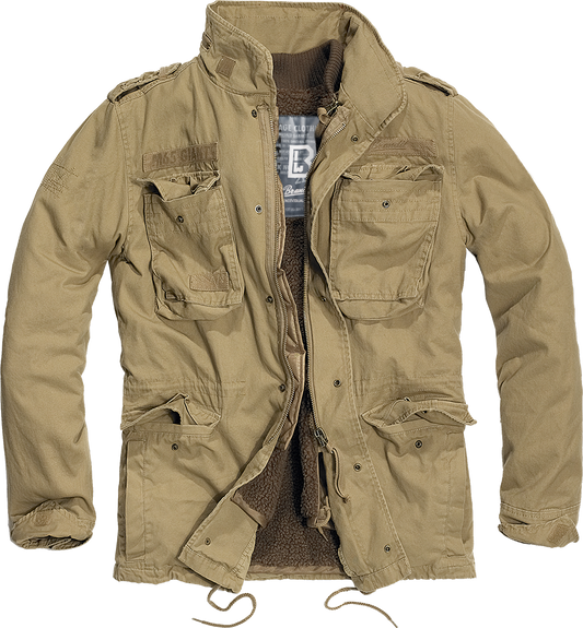 Brandit M65 Giant Feldjacke Camel im stylischen Vintage-Look