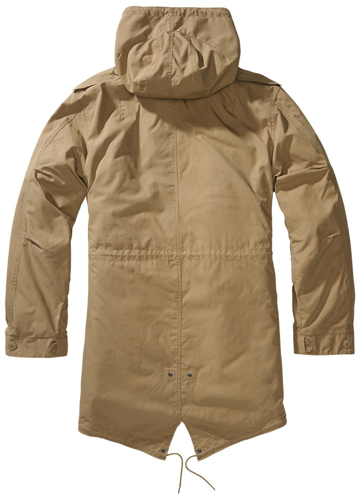 Brandit M51 US Parka Camel – wetterfester Outdoor-Klassiker mit grosser Kapuze, warmem Thermofutter und praktischen Taschen