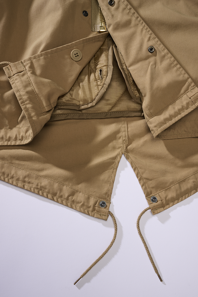Brandit M51 US Parka Camel – wetterfester Outdoor-Klassiker mit grosser Kapuze, warmem Thermofutter und praktischen Taschen