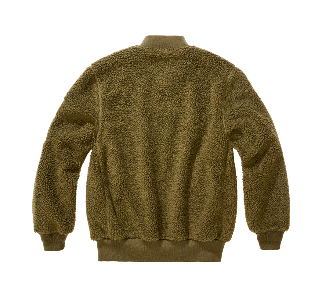 BRANDIT MA1 Sherpa  Jacket Olive