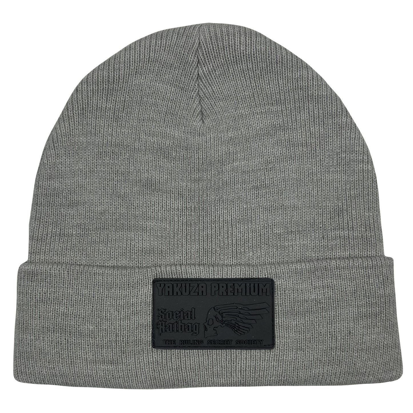 Yakuza Premium 3673 Strickmütze Grau