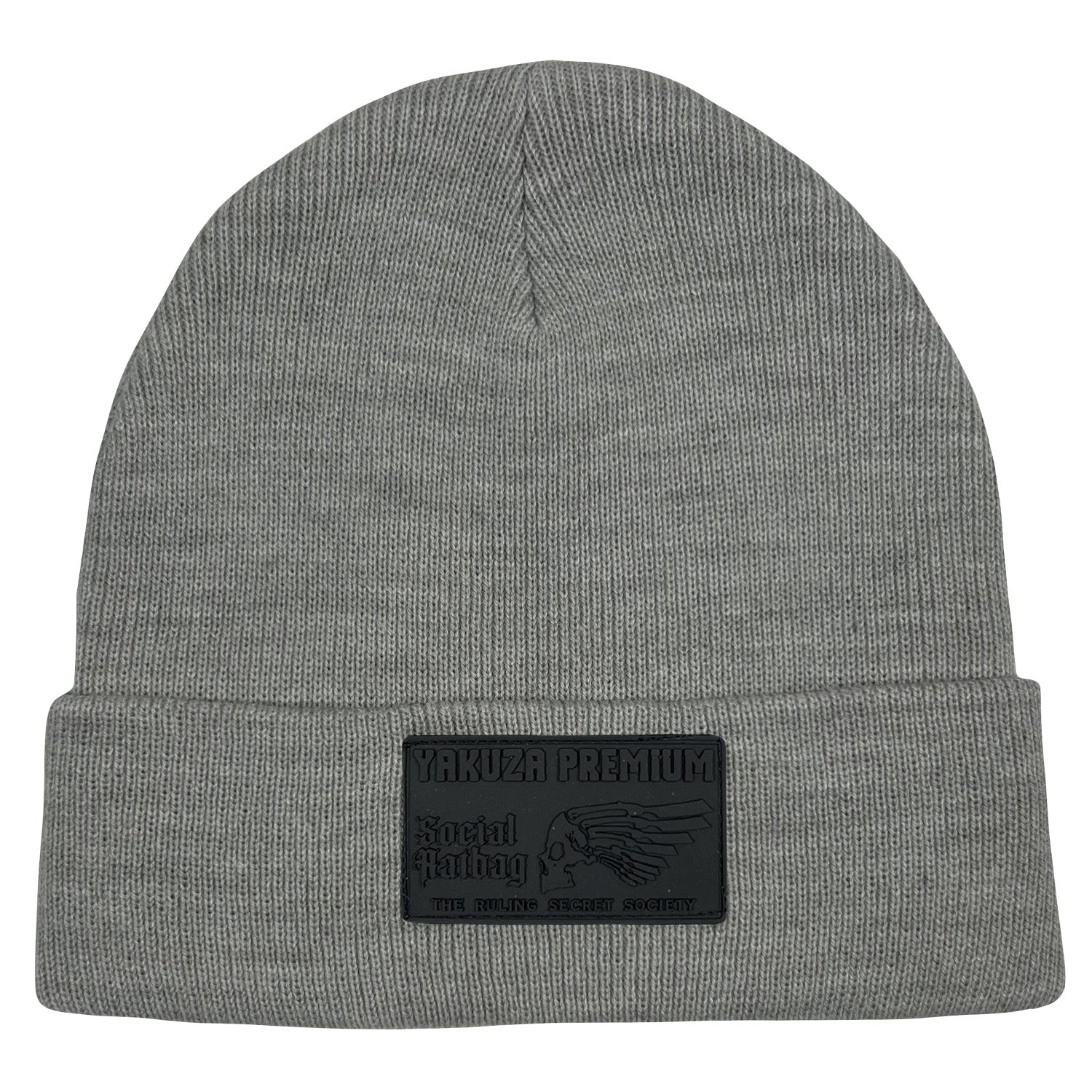 Yakuza Premium 3673 Strickmütze Grau