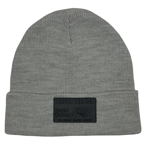 Yakuza Premium 3673 Strickmütze Grau