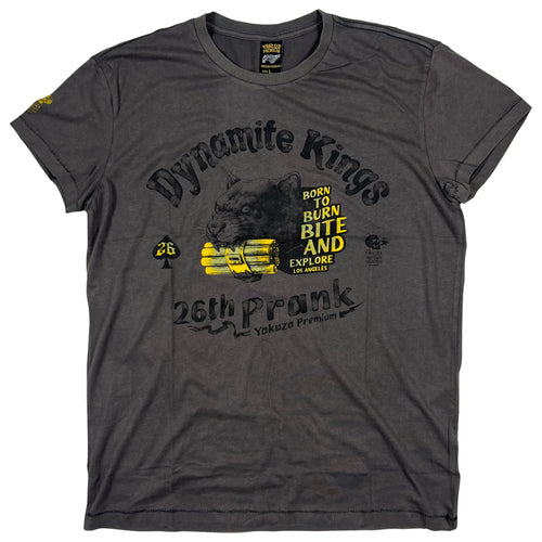 Yakuza Premium  YPS 3811 T-Shirt Dunkelgrau