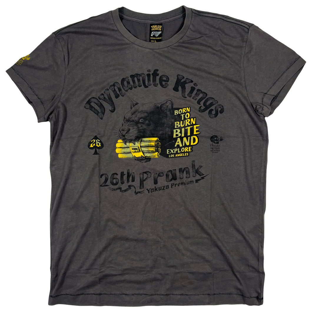 Yakuza Premium  YPS 3811 T-Shirt Dunkelgrau