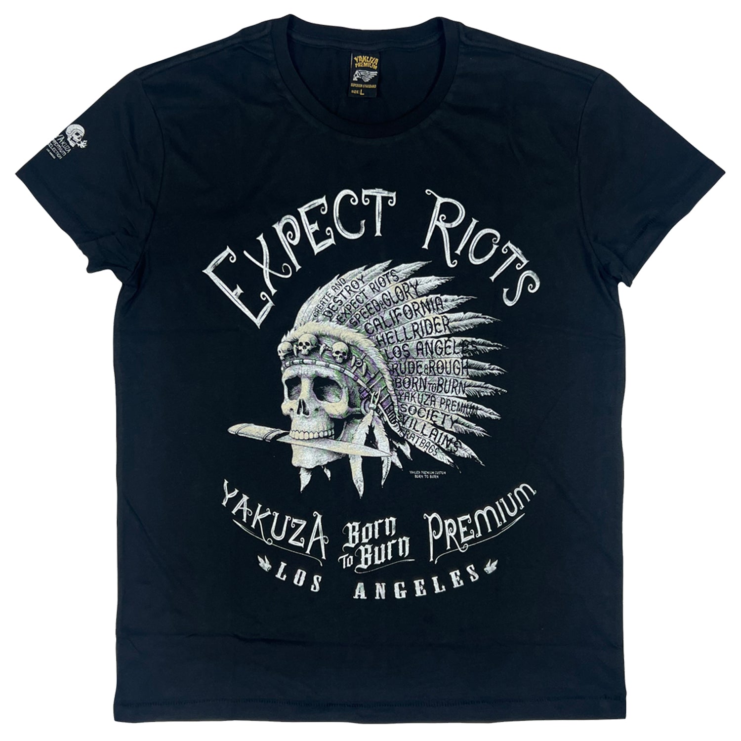 Yakuza Premium  YPS 3813  T-Shirt Schwarz