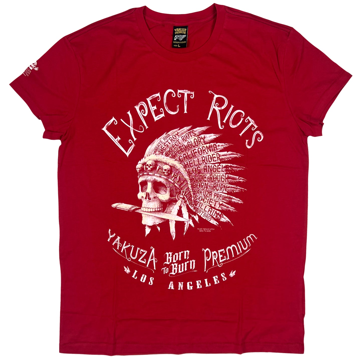 Yakuza Premium  YPS 3813  T-Shirt Rot