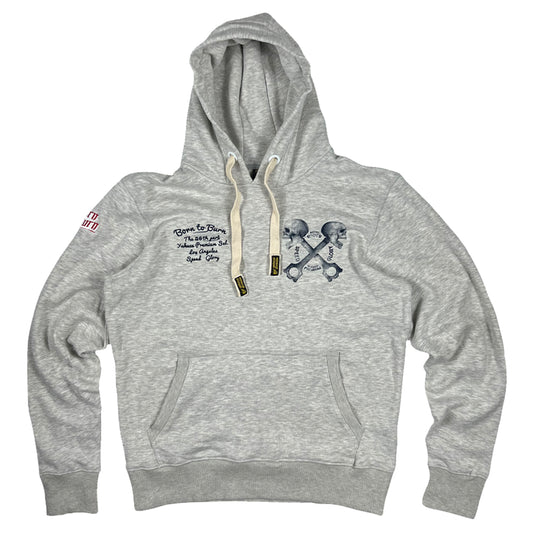 Yakuza Premium 3823 C Hoody Hellgrau