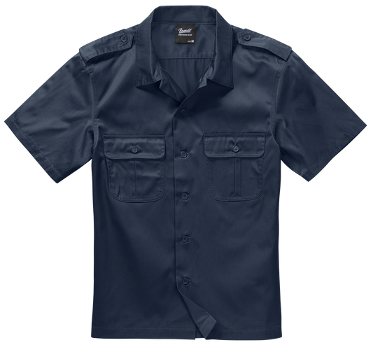 BRANDIT US Shirt Short Sleeve Navy