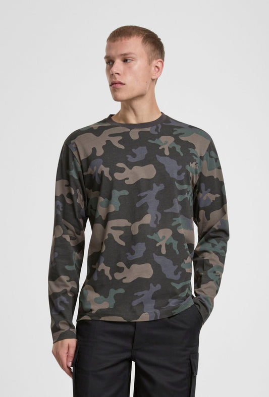 BRANDIT Premium Longsleeve T-Shirt Darkcamo