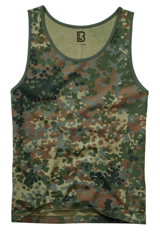BRANDIT Tank Top flecktarn