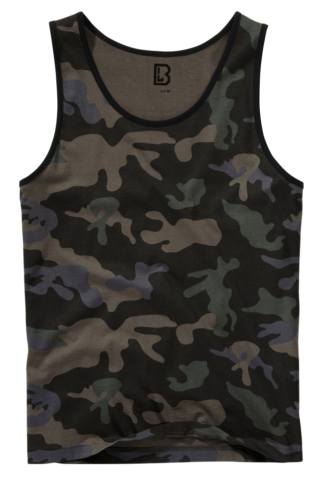BRANDIT Tank Top darkcamo