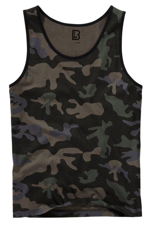 BRANDIT Tank Top darkcamo