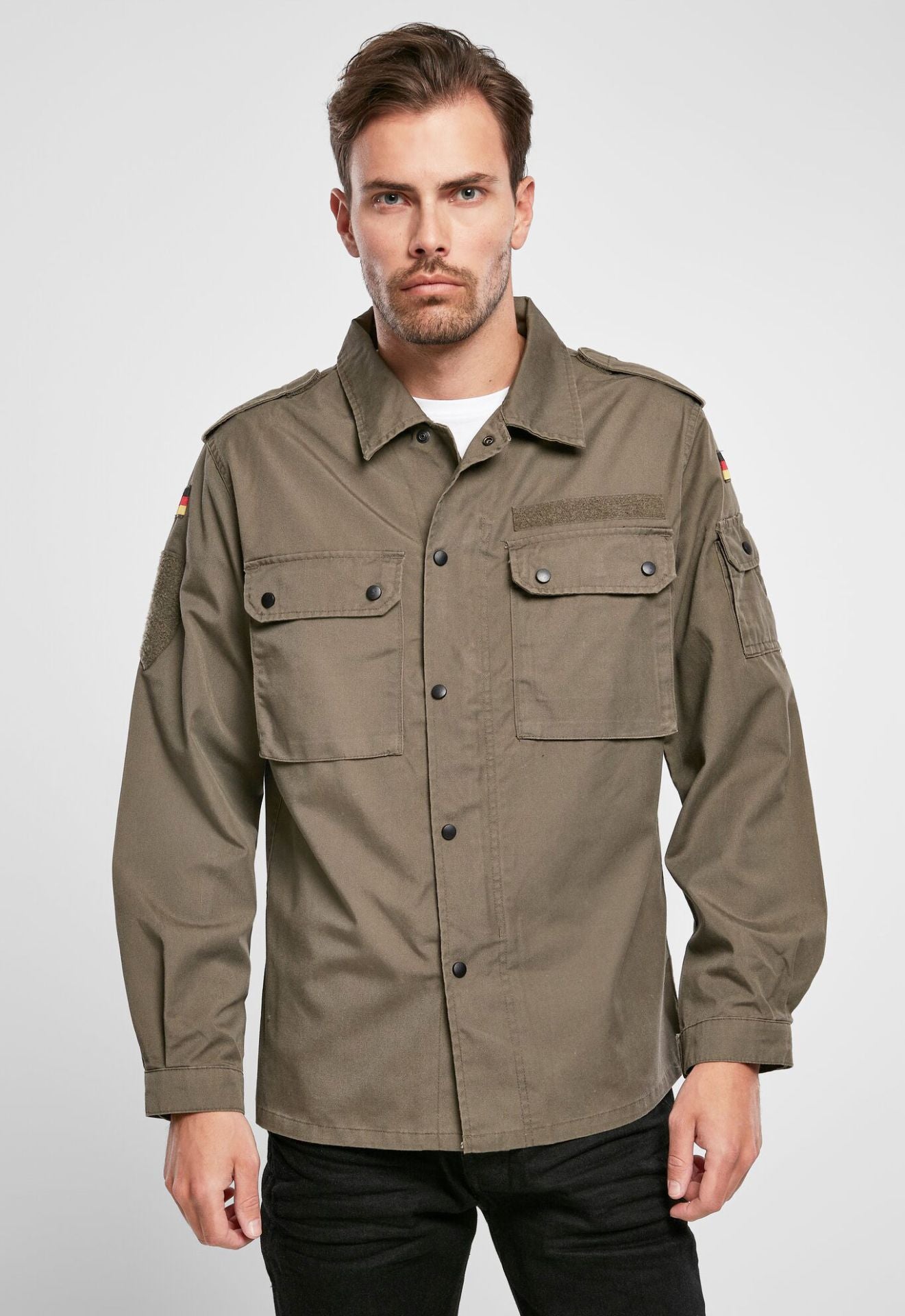 BRANDIT BW Field Tunic Hemd Olive
