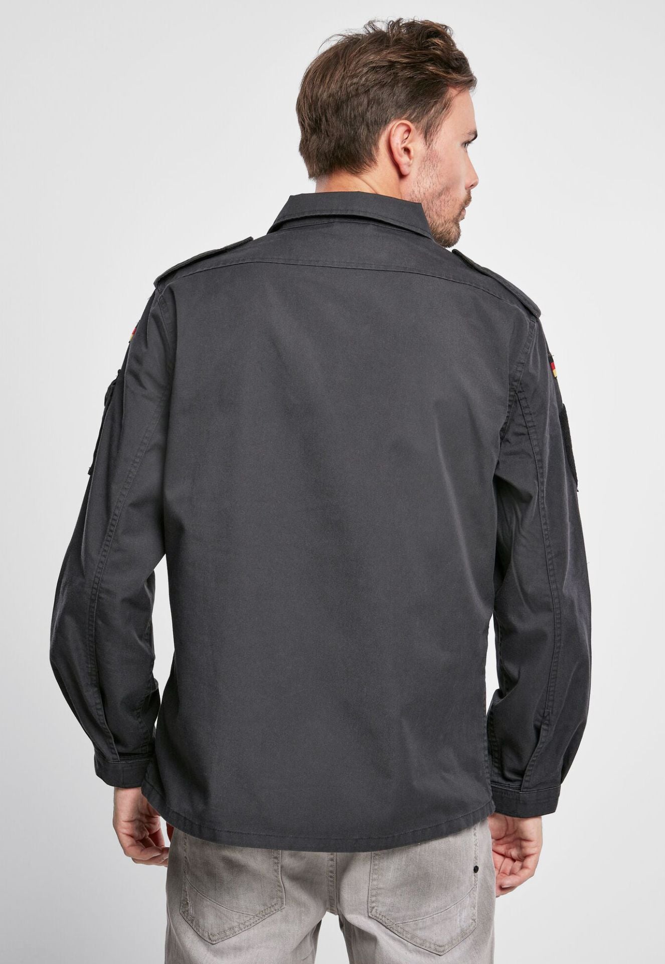 BRANDIT BW Field Tunic Hemd Schwarz