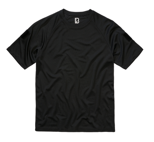 BRANDIT Quickdry Shirt Shortsleeve Schwarz