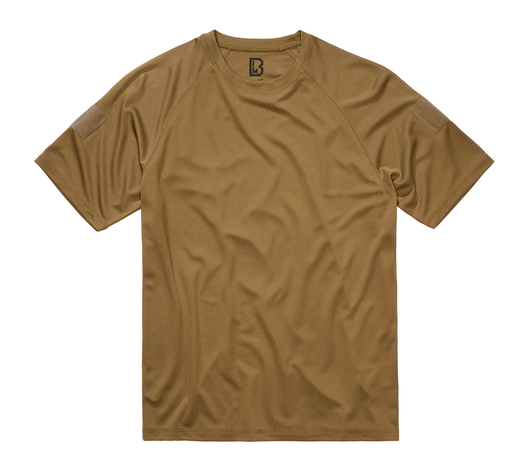 BRANDIT Quickdry Shirt Shortsleeve Camel