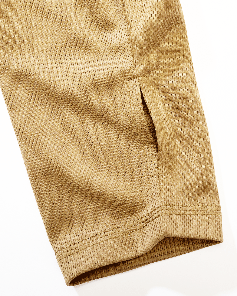 BRANDIT Quickdry Shirt Longsleeve Camel
