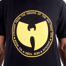Laden Sie das Bild in den Galerie-Viewer, Wu Wear Grains T-Shirt Schwarz
