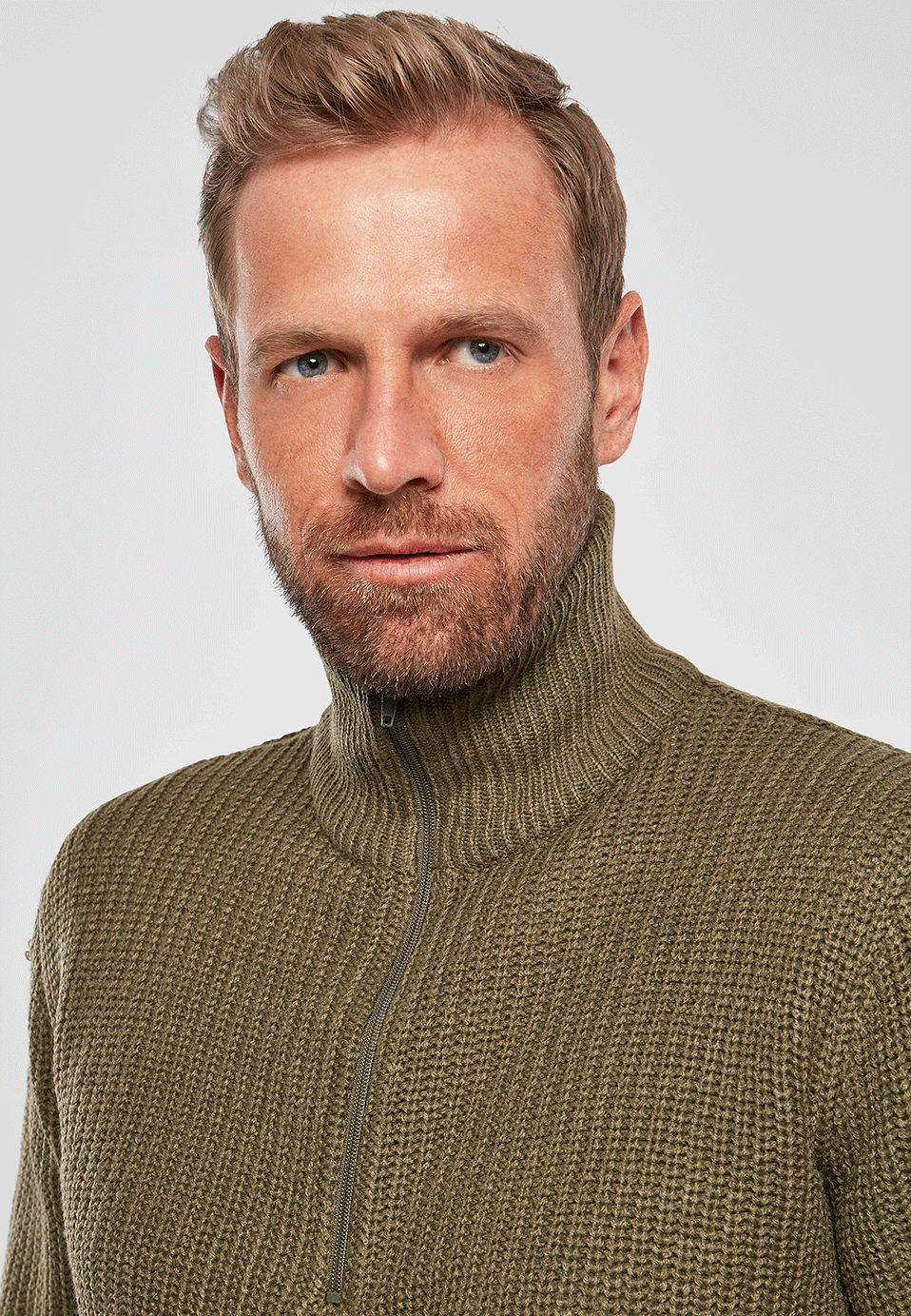 BRANDIT Marine Pullover Troyer Olive