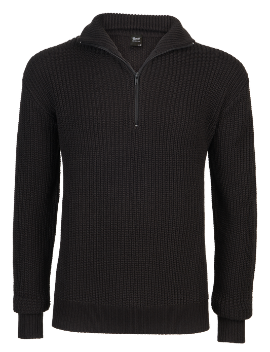 BRANDIT Marine Pullover Troyer Schwarz