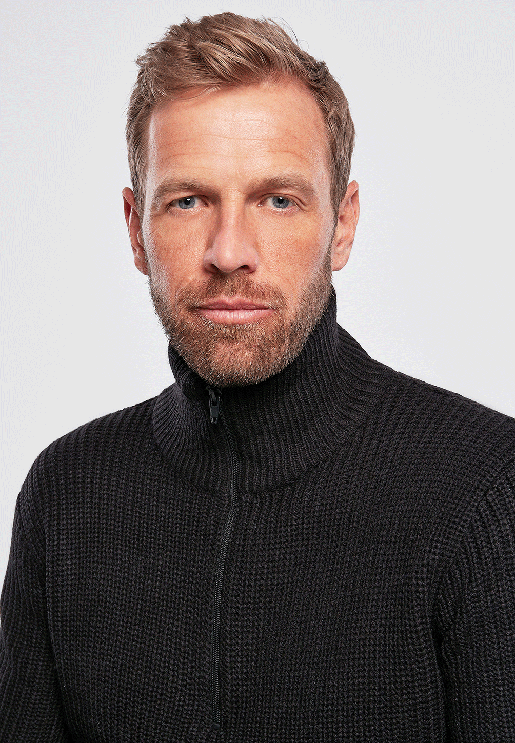 BRANDIT Marine Pullover Troyer Schwarz