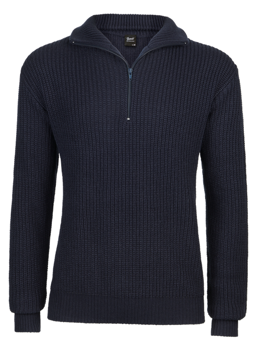 BRANDIT Marine Pullover Troyer navy