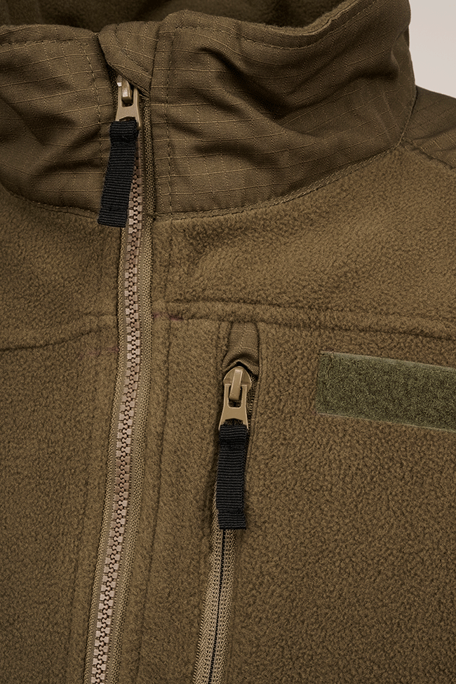 BRANDIT Fleece Ripstop Jacket Olive