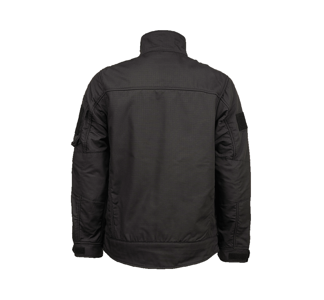 BRANDIT Fleece Ripstop Jacket Schwarz