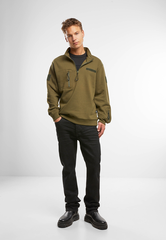 BRANDIT Tactical Sweat Troyer Olive