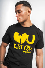 Laden Sie das Bild in den Galerie-Viewer, Wu Wear Dirty Six T-Shirt Schwarz 
