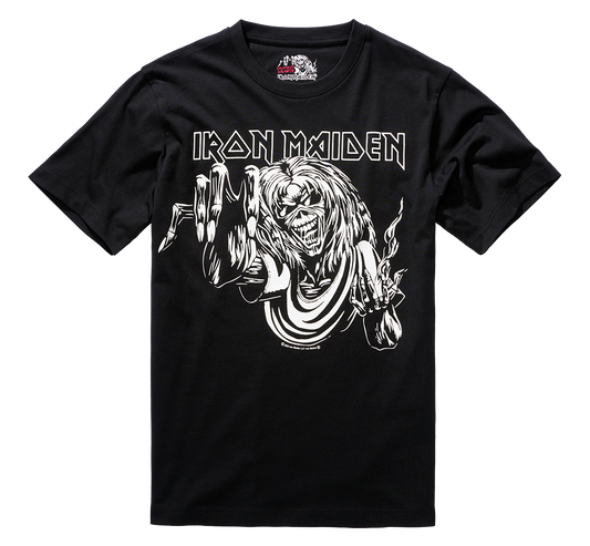 Iron Maiden T-Shirt Eddy Glow Schwarz