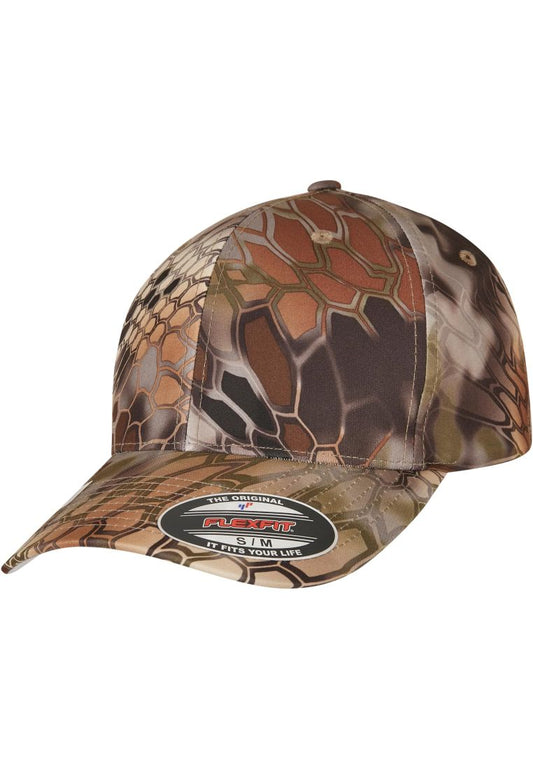 Flexfit Cap – Braunes Camouflage – Kryptek Highlander