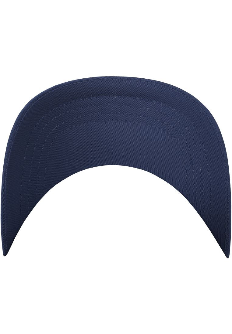 Dunkelblaue Schirmunterseite der Flexfit Tech Kappe