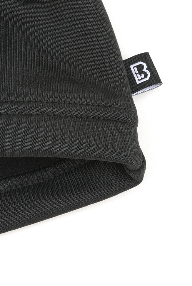 BRANDIT Fleece Mütze Ice Schwarz: Warme, leichte Mütze aus weichem 100% Polyester für kalte Tage