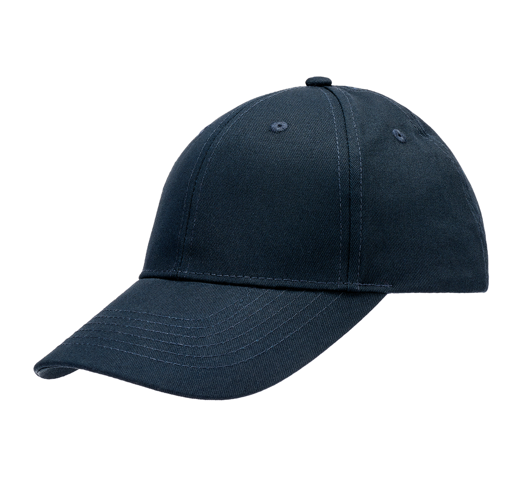 Navy Brandit Basecap, hochwertig verarbeitet, verstellbar mit Kunststoffverschluss