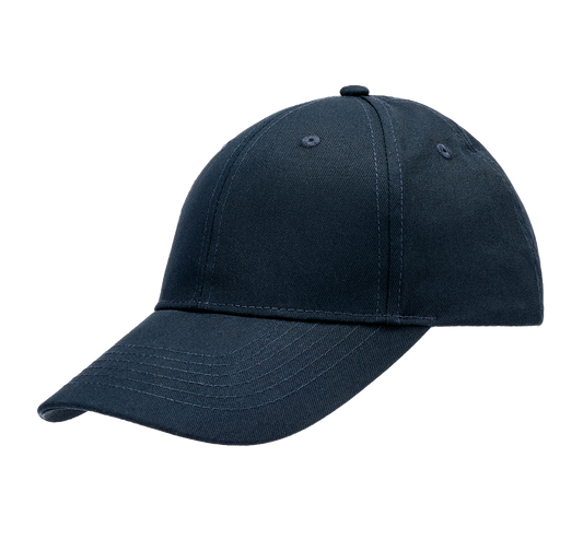 Navy Brandit Basecap, hochwertig verarbeitet, verstellbar mit Kunststoffverschluss