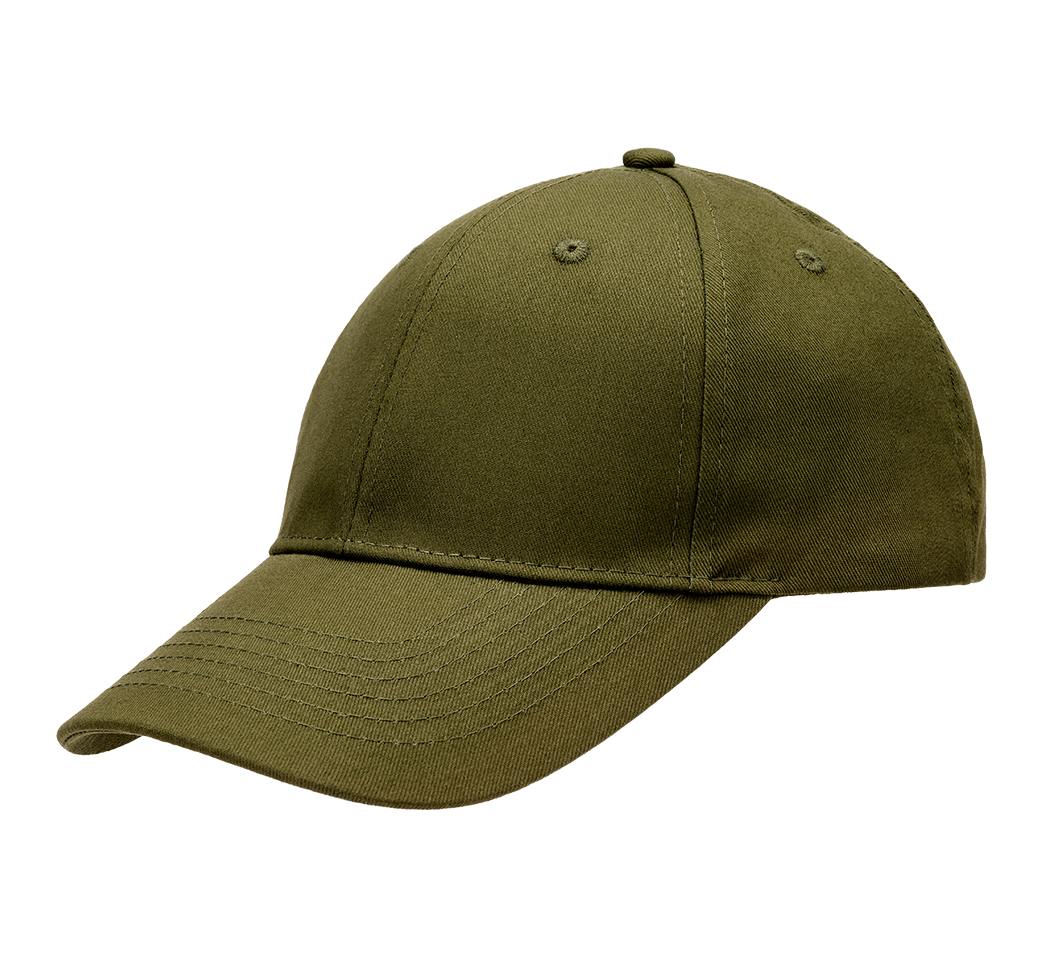 Olive Brandit Basecap, hochwertig verarbeitet, verstellbar mit Kunststoffverschluss