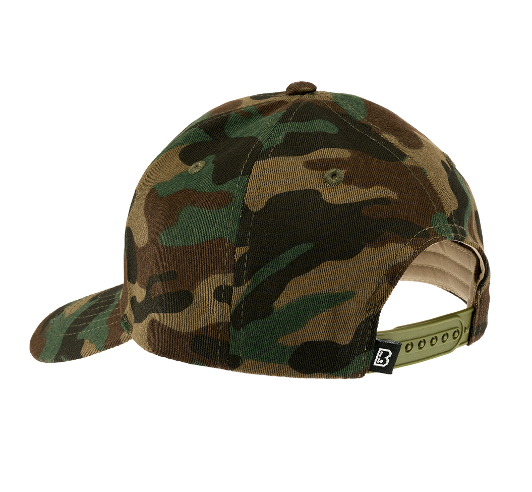 Woodland Brandit Basecap, hochwertig verarbeitet, verstellbar mit Kunststoffverschluss
