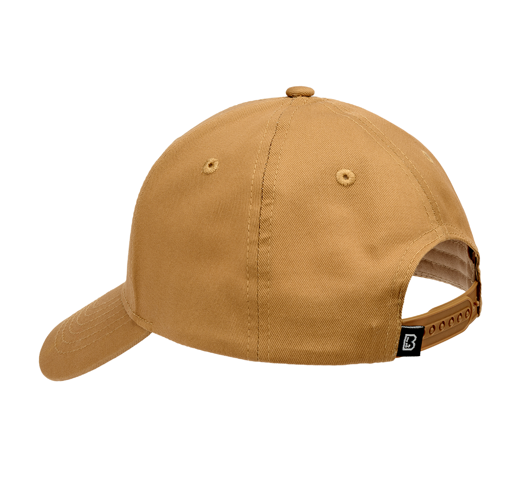Camel Brandit Basecap, hochwertig verarbeitet, verstellbar mit Kunststoffverschluss